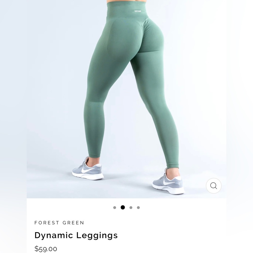 Dfyne - forest green leggings